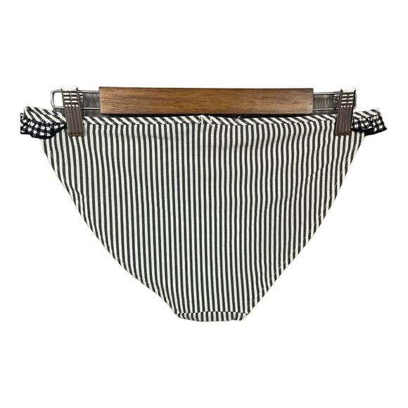 Aerie Seersucker Ruffle Bikini Bottom Striped with Gingham‎ Ruffles Size XXS NWT - Picture 8 of 11